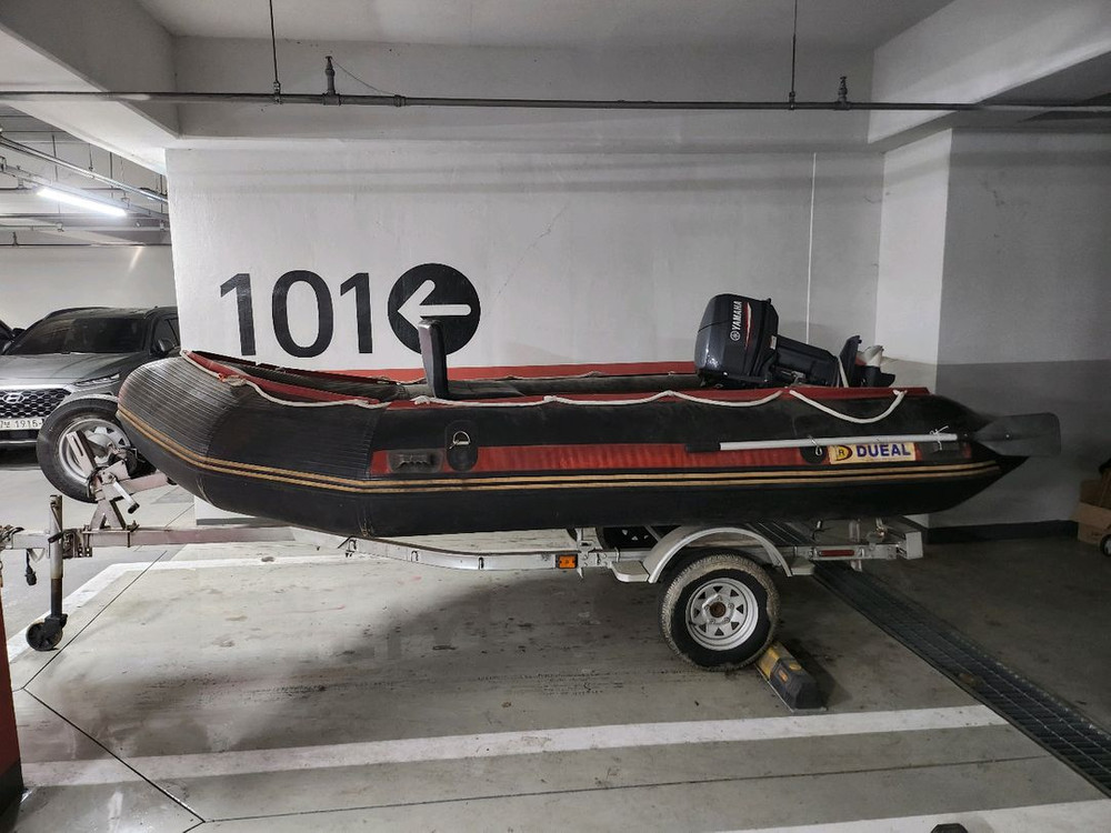 DUEAL 430 고무보트 야마하2싸30마력 이미지