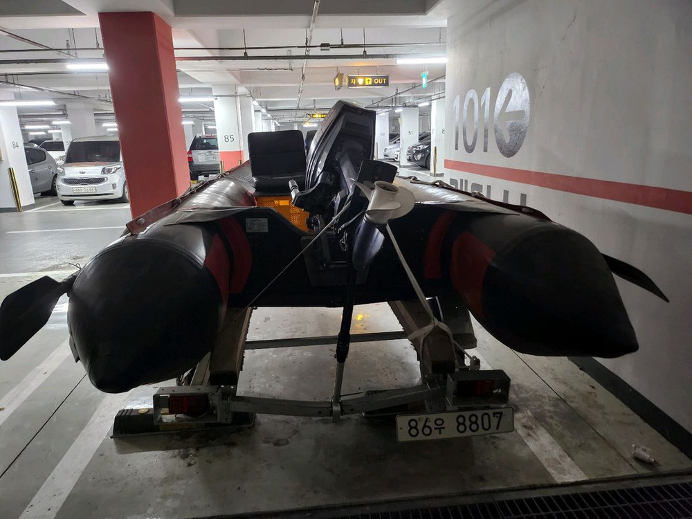 DUEAL 430 고무보트 야마하2싸30마력 이미지