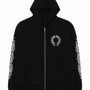 크롬하츠 후드집업 블랙 m사이즈 판매합니다 이미지