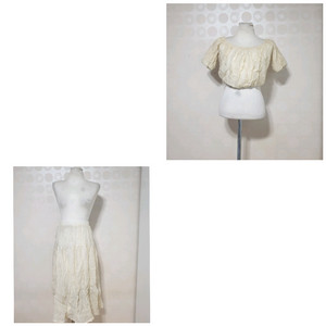 새것/여성세트55/크롭티55/주름치마55/롱치마55 이미지