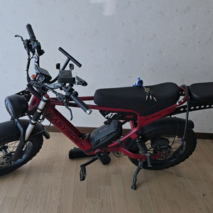 EASYRIDE 올터레인 500 자토바이#이지라이더 #올터레인500 #전기자전거 #자출용 #배달용전기자전거 이미지
