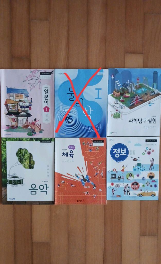 고등학교 교과서 (국,영,수,화학,한국사,일본어,사회문화,음악..미술 등) 이미지