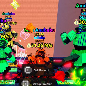 쓰나미 브레인롯 아누부부 팔아요 이미지