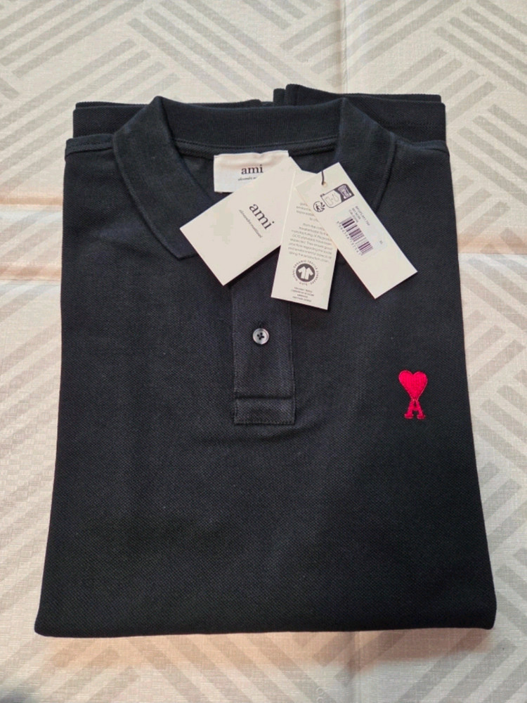 아미 반팔 폴로 PK 카라티 XL 새상품--1