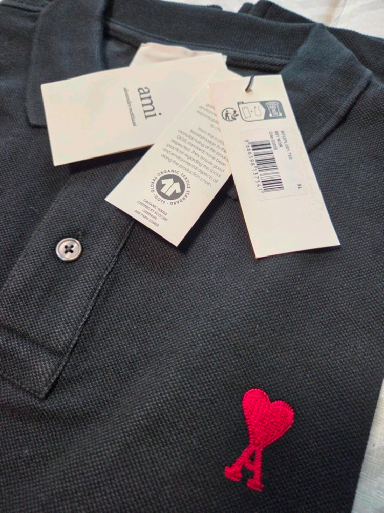 아미 반팔 폴로 PK 카라티 XL 새상품--2