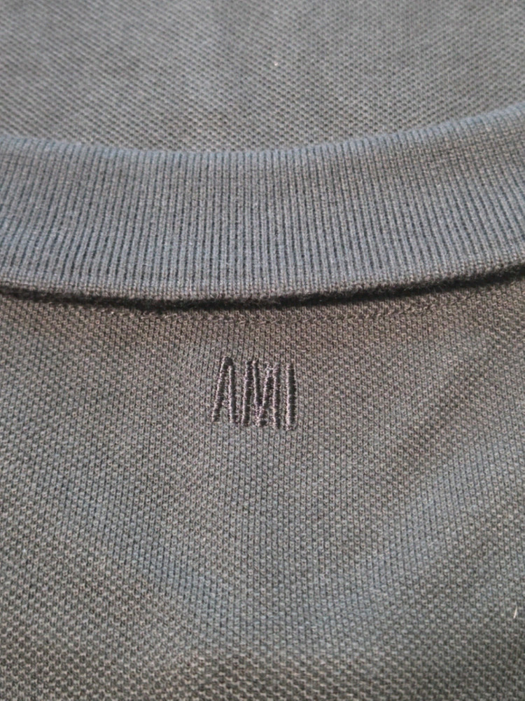 아미 반팔 폴로 PK 카라티 XL 새상품--3