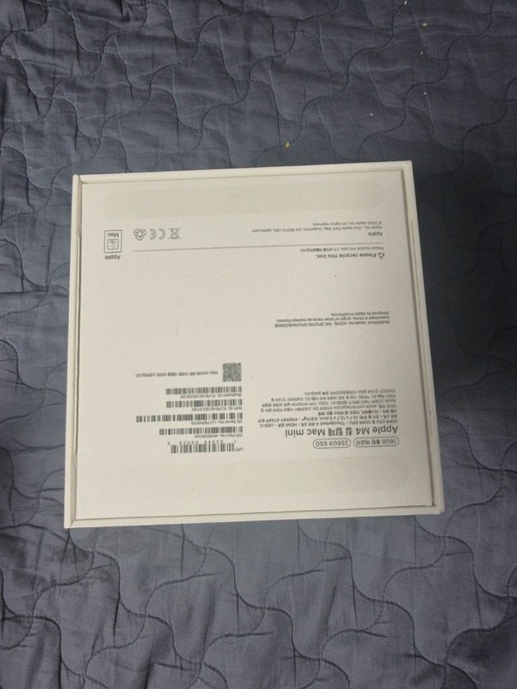 맥미니 m4 기본형 단순개봉 새제품 판매 이미지