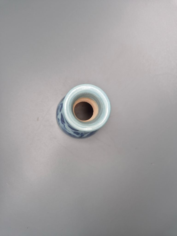 원청화 운봉문 옥춘병 중국도자기 청화백자 골동품 고미술품 수집품 이미지