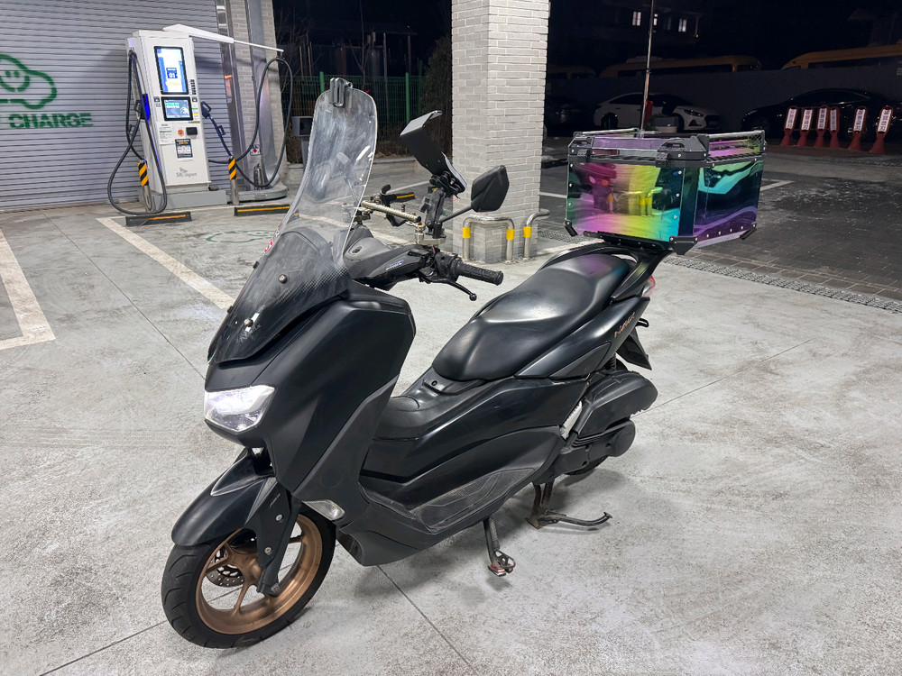 야마하 nmax125 22년 abs 짧은키로수 팝니다--6