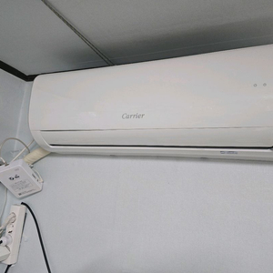 케리어 벽걸이 에어컨 실외기포함 이미지