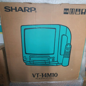 샤프 sharp 14인치 비디오비젼 미사용 데드스톡 tv 이미지