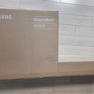 삼성 사운드바 B650F 미개봉 판매