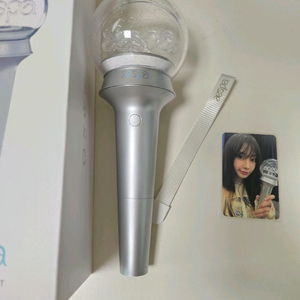 에스파 응원봉 ver.1 마이봉 지젤 특전 포카 이미지