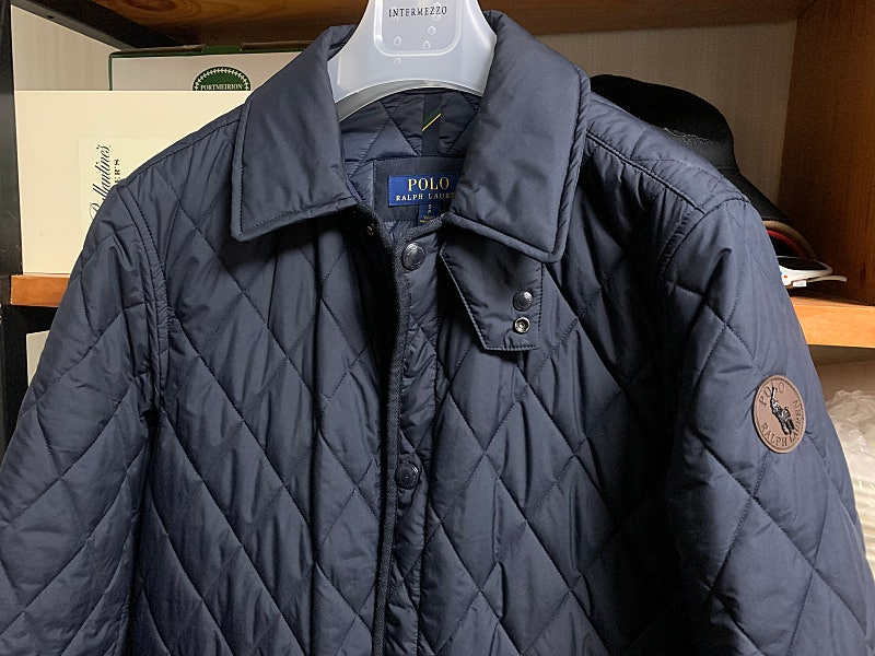 폴로 S 퀼팅 카코트 자켓 매장판 이미지