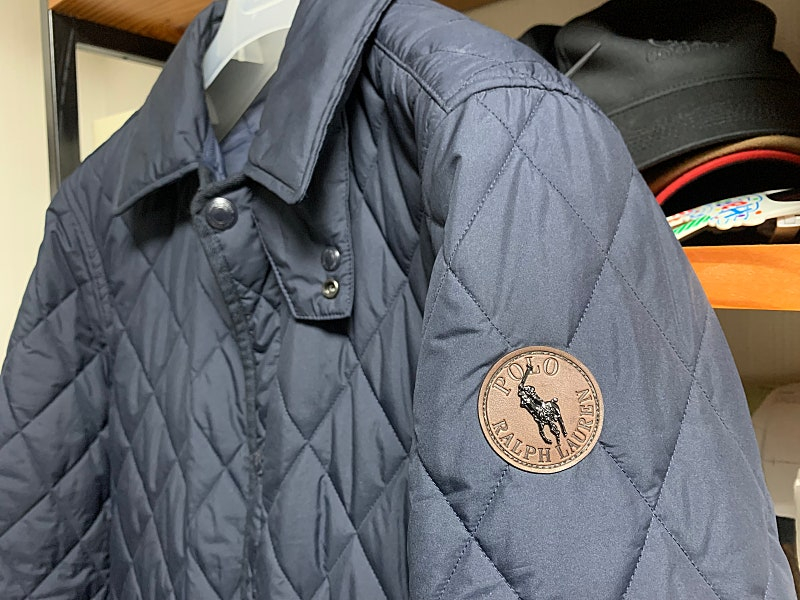 폴로 S 퀼팅 카코트 자켓 매장판 이미지