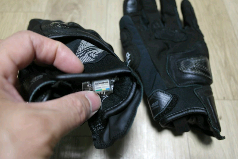 [신형]코미넷 방한 카본 숏장갑 M~L -검정---5