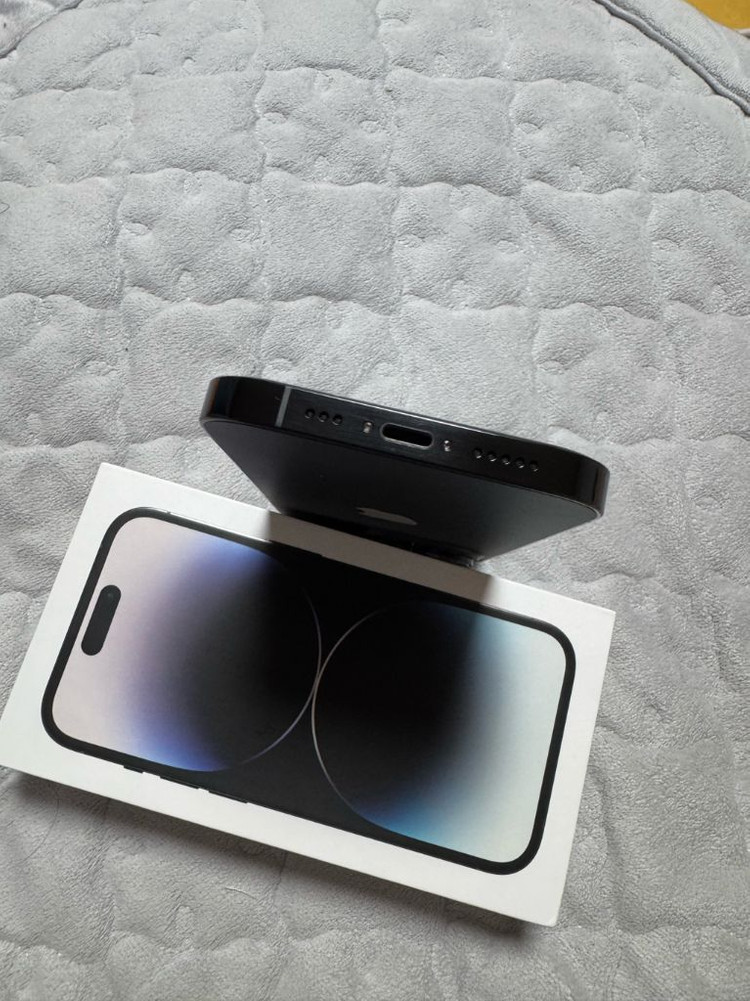 아이폰 14프로 128g 블랙 배터리100% 이미지