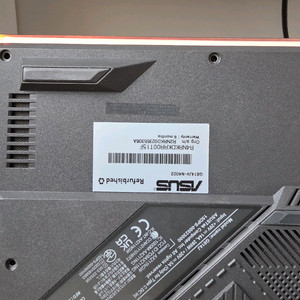 노트북 컴퓨터 Asus 16 인치 240 hz G614JV 32GBram 4TB ssd