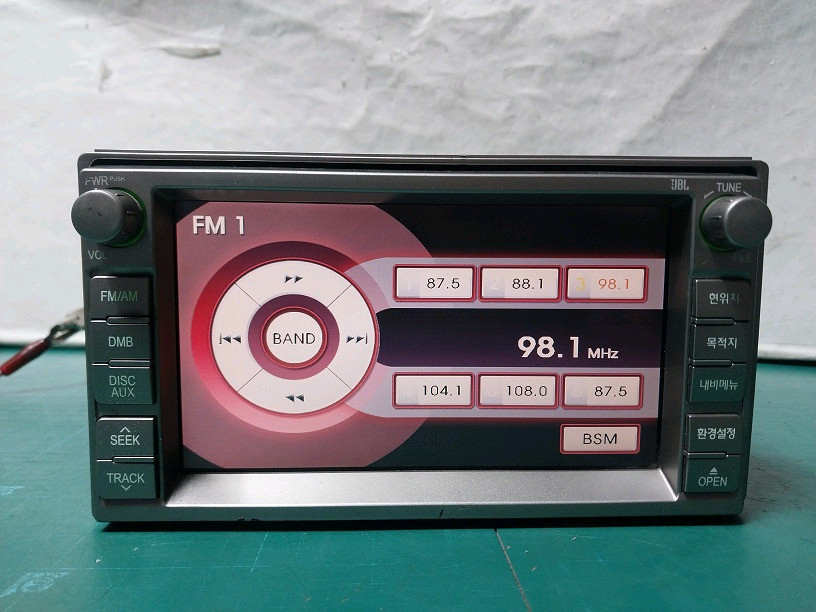 그랜드카니발 뉴스포티지 후기형 AVN 오디오 / 96560-4D410AS 96560-4D411AS--1