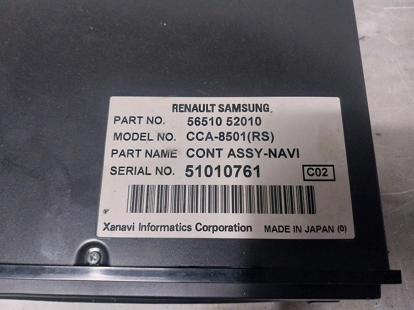 SM7 넌아트 뉴SM5 순정 DVD 네비게이션 시스템 / 56510-52010--1