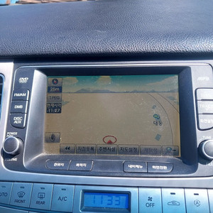 제네시스BH 순정 7인치 AVN 네비 모니터 / 96563-3M800 965633M800