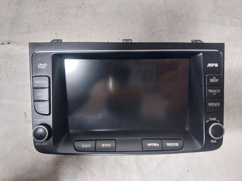 제네시스BH 순정 7인치 AVN 네비 모니터 / 96563-3M800 965633M800--2