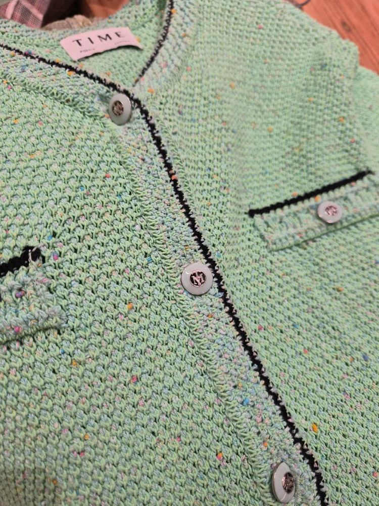 타임트위드니트가디건F사이즈판매 이미지