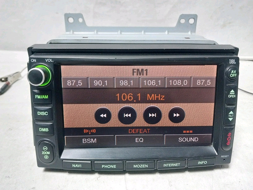 그랜져TG 순정 모젠 AVN 오디오 / 96510-3L600 LT-250TG--0