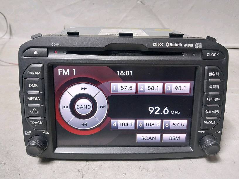 레이 순정 네비 AVN 오디오 / 96560-A3000AK5 96560A3000AK5--2