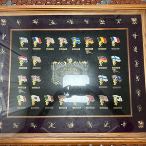 88서울올림픽 에덴상공사 호돌이 역대올림픽개최국시리즈 호돌이기념액자 이미지