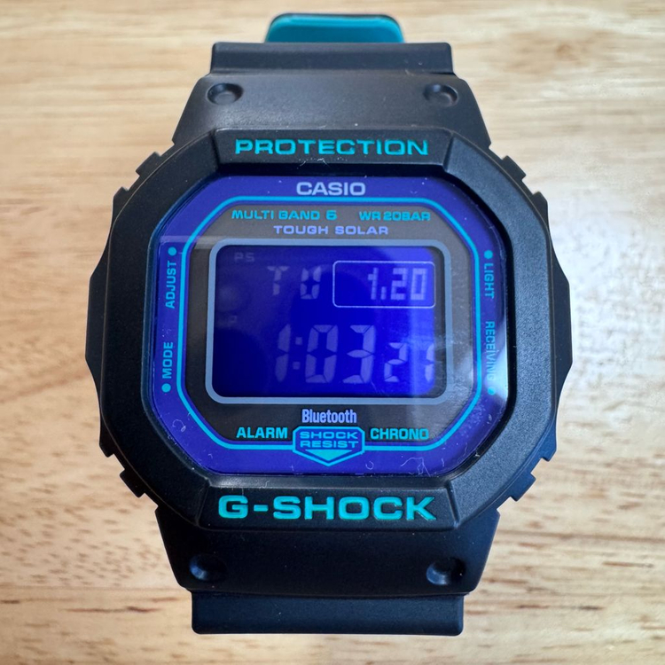 지샥 스퀘어 [GW-B5600] 블루투스 터프솔라 (S급) 이미지