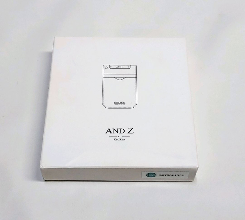 지오지아 카드지갑 목걸이형 블루 새제품 국산 이미지