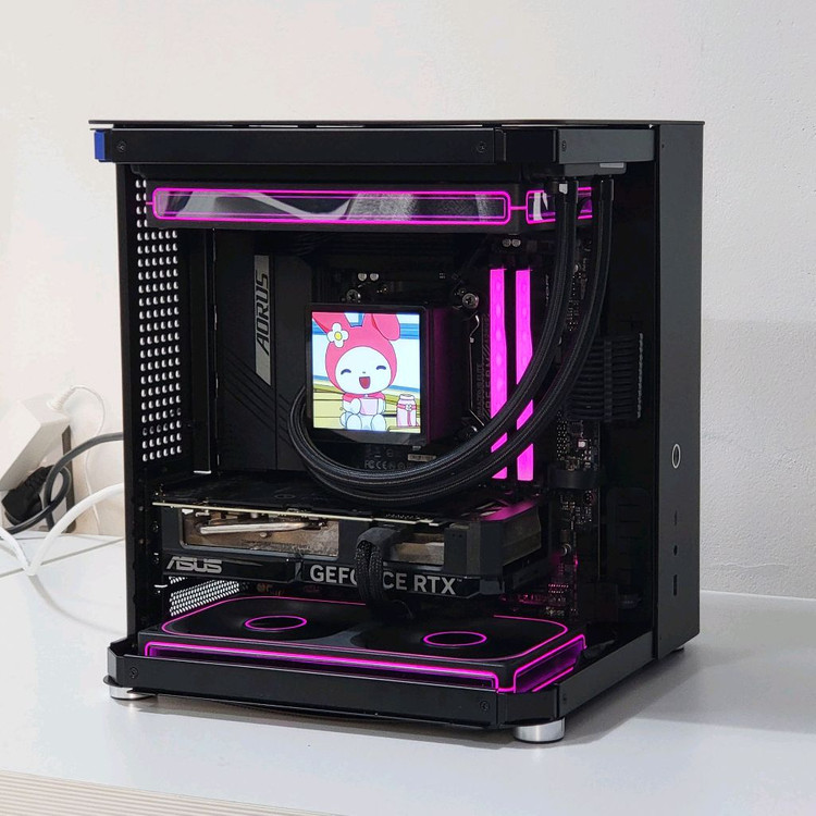 9800X3D 4070SUPER 붉은사막 배그 게이밍 컴퓨터 본체 이미지