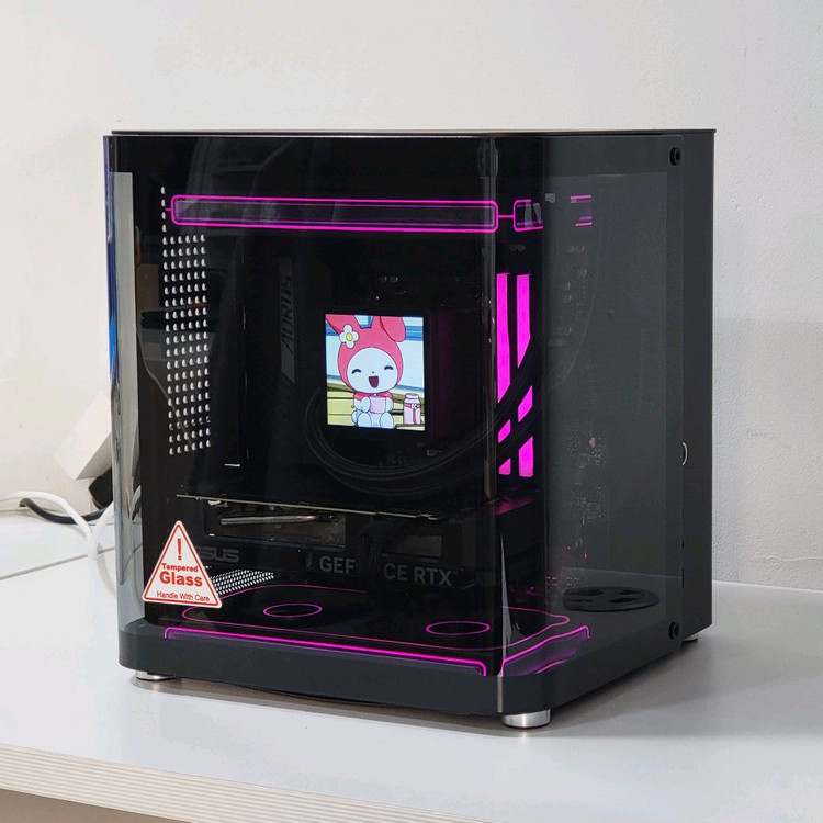 9800X3D 4070SUPER 붉은사막 배그 게이밍 컴퓨터 본체 이미지