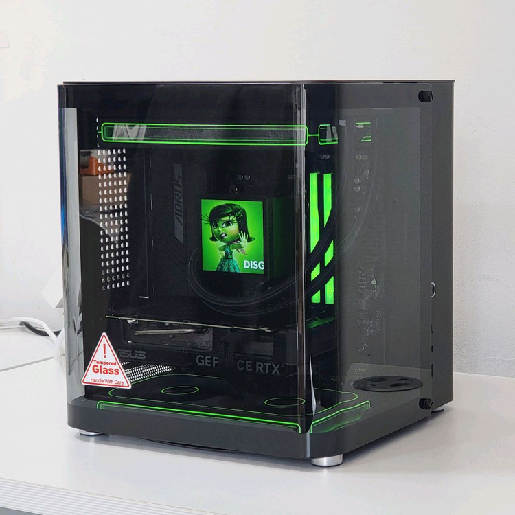 9800X3D 4070SUPER 붉은사막 배그 게이밍 컴퓨터 본체 이미지