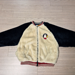 리미떼두두 리버시블 곰돌이 양면패딩 네이비 L사이즈 이미지