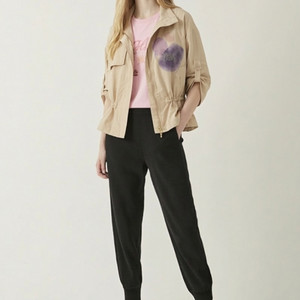 (새상품)샤틴 롤업 점퍼 프리사이즈 이미지