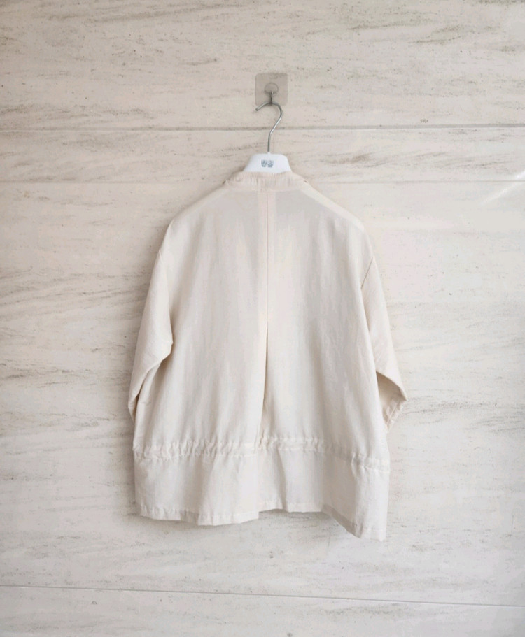 (새상품)샤틴 롤업 점퍼 프리사이즈 이미지