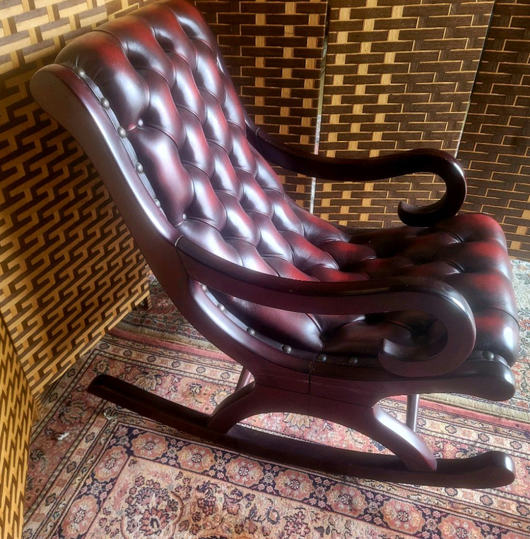 *소파맨*체스터필드디자인*흔들체어* 이미지