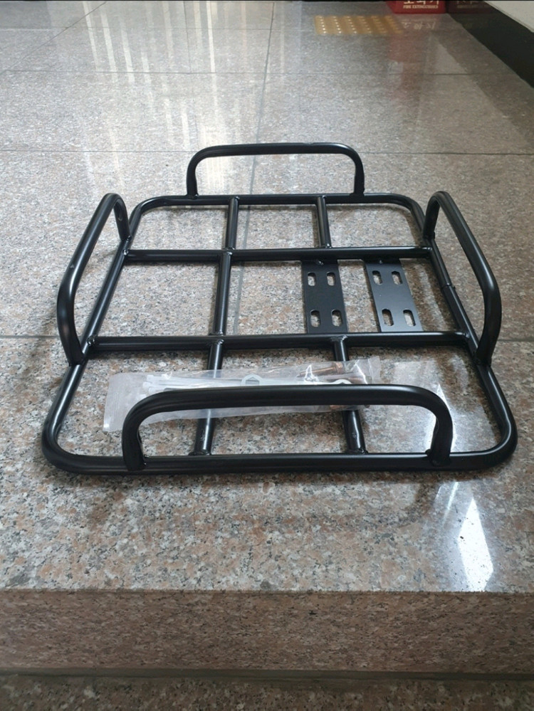 미사용 대형 브라켓 오토바이 자전거 짐받이 가방거치대 전기자전거 스틸망 바이크 선반 팝니다--3