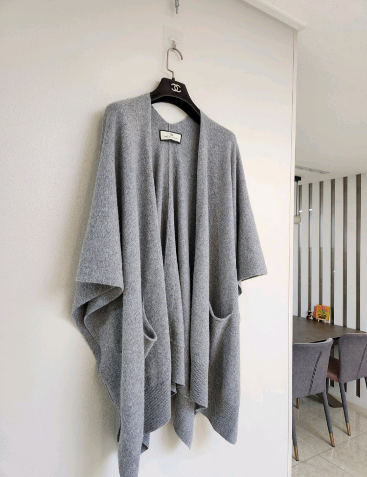 모조에스핀 캐시미어100 케이프숄 프리사이즈 이미지