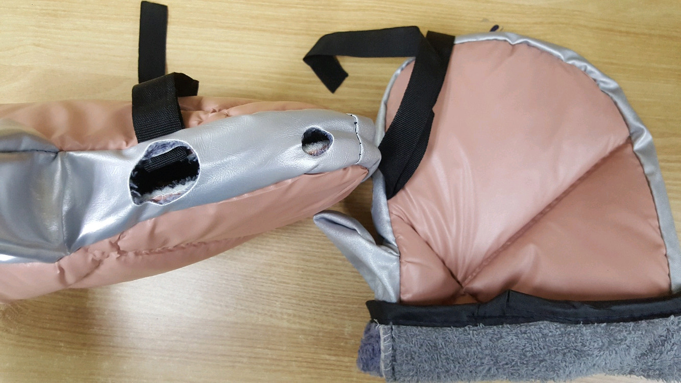 미사용 오토바이 킥보드 스쿠터 겨울장갑 겨울토시 방한토시 방한장갑 팝니다~--8