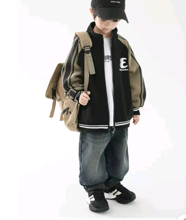 초등 남아 봄가을 야구 점퍼(새상품)--5