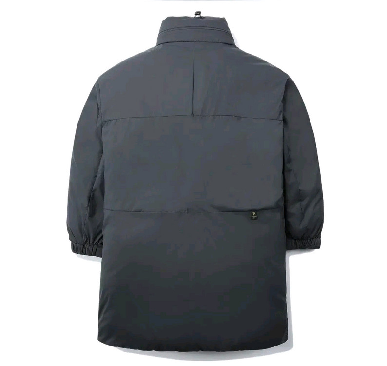 (새제품)K2 씬에어 롱 패딩 구스다운 공용 스톤그레이 90(남95,여66추천) 이미지