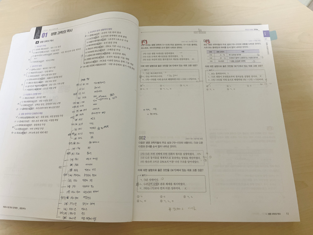 생명과학 2 개념 기출 서브노트--4