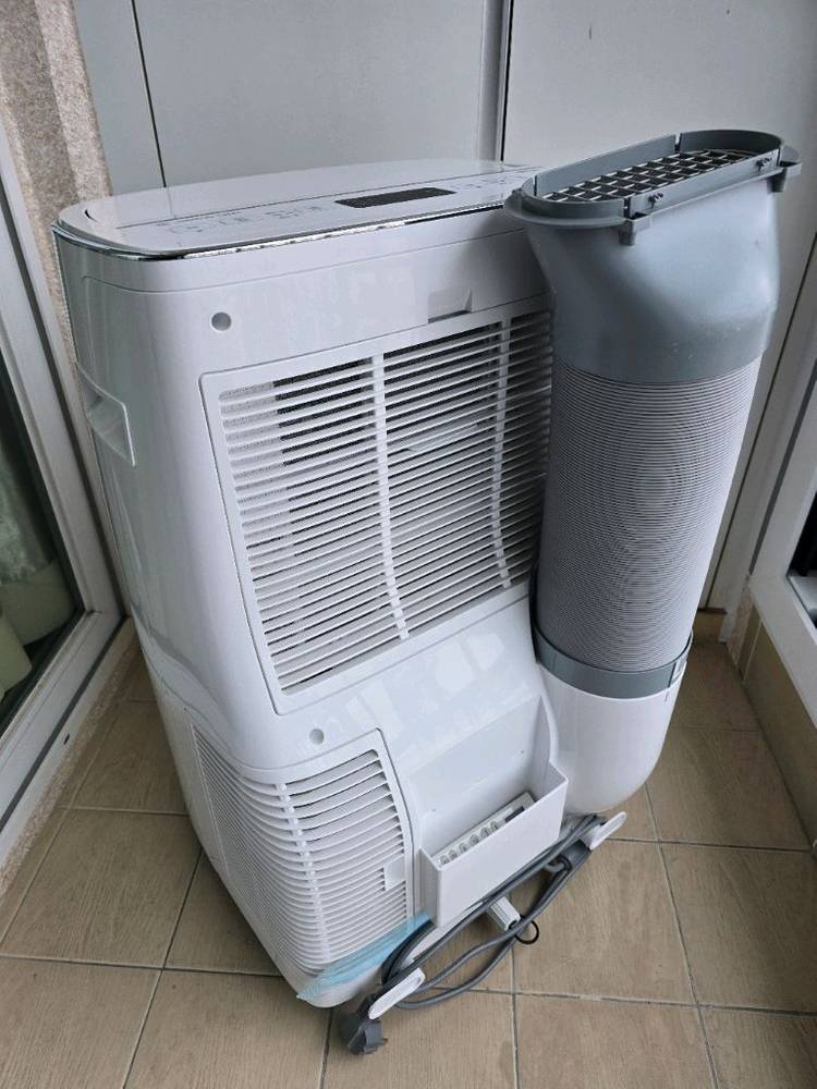 LG 휘센 이동식 에어컨 + 듀얼덕트 세트 새거 이미지