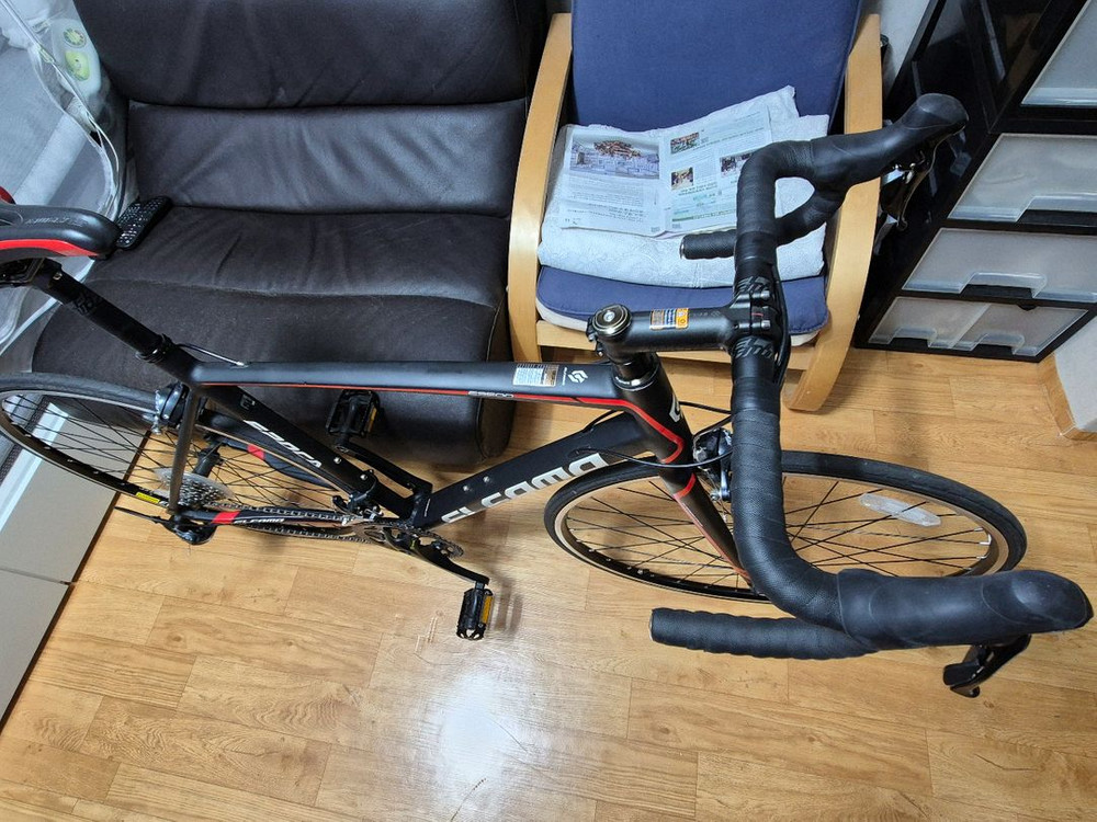 엘파마 에포카 E3500 54 소라18단 신품급 카본 포크 로드 자전거 (메리다스컬트라 (자이언트scr급 이미지