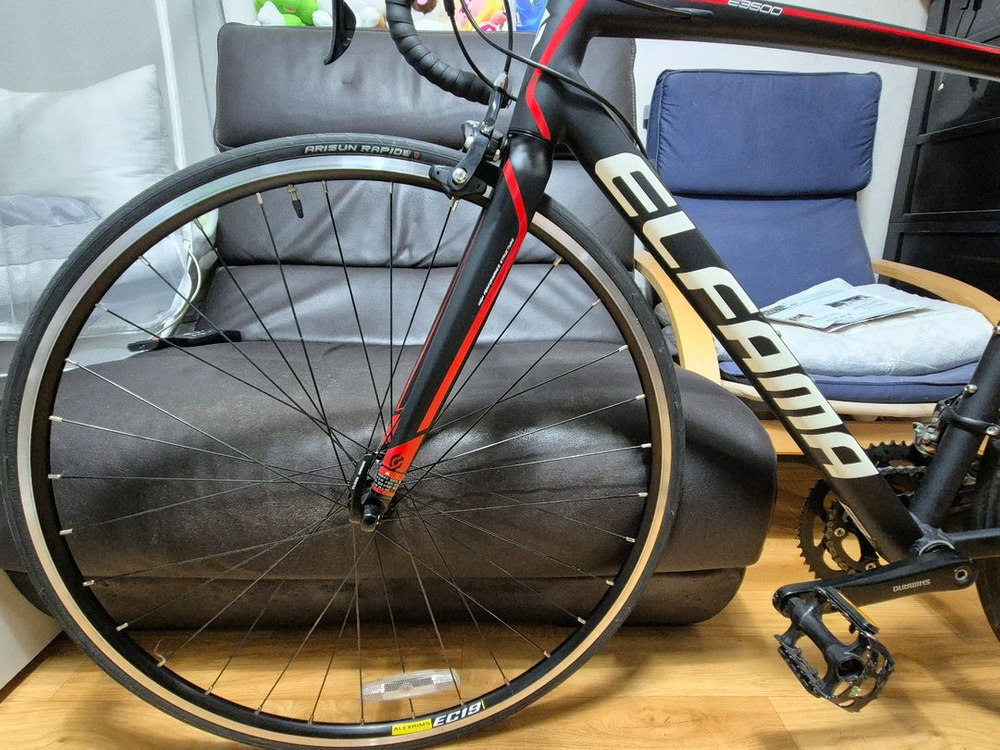 엘파마 에포카 E3500 54 소라18단 신품급 카본 포크 로드 자전거 (메리다스컬트라 (자이언트scr급 이미지