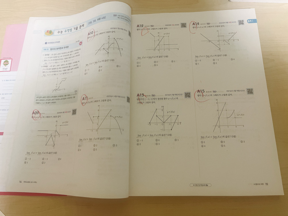 고3 수학 해설판 교재 세트--3
