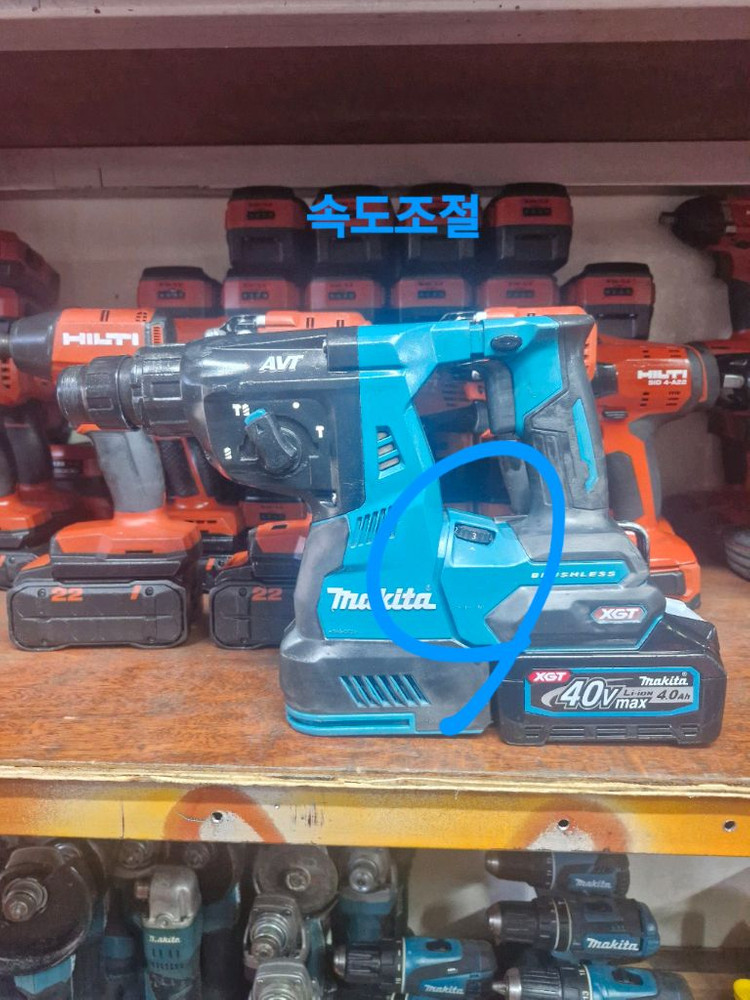 MAKITA마끼다충전함마드릴HR001G40VMAX마끼다함마드릴 S급본체만 이미지